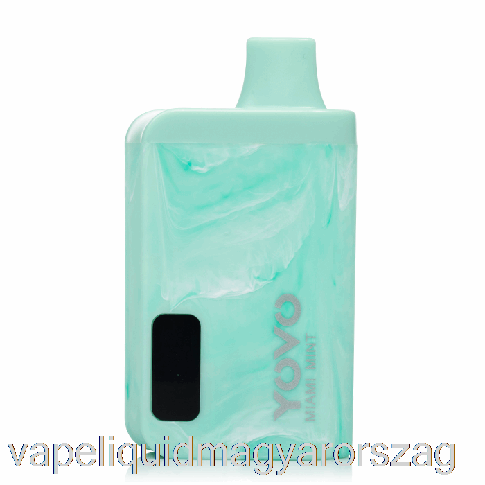 Yovo Jb8000 Eldobható Miami Mint Vape Toll
